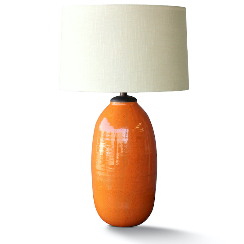 Natan Moss Tall Desert Orange Lamp