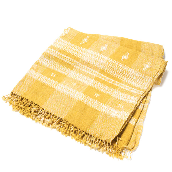 Patna Indian Bedcover in Yellow