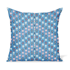 Peter Dunham Textiles Cosima in Blue/Pink Pillow