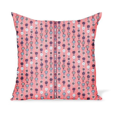 Peter Dunham Textiles Cosima in Indian Pink Pillow