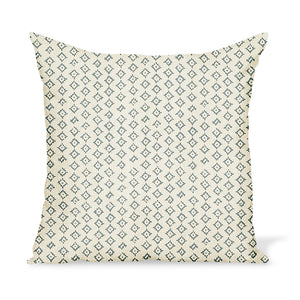 Peter Dunham Textiles Kumbh in Ocean/Natural Pillow