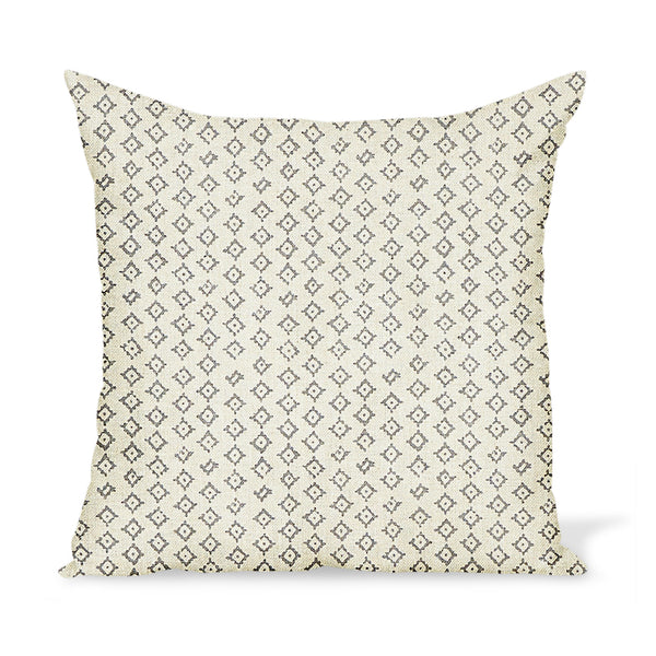 Peter Dunham Textiles Kumbh in Ash/Natural Pillow