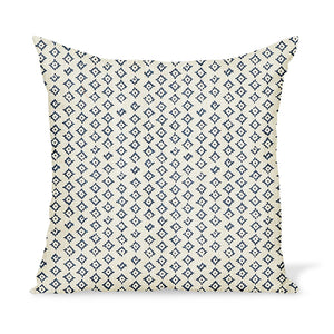 Peter Dunham Textiles Kumbh in Indigo/Natural Pillow
