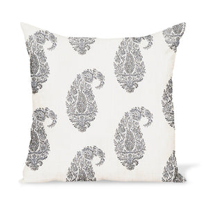 Peter Dunham Textiles Shiraz in Charcoal/Natural Pillow