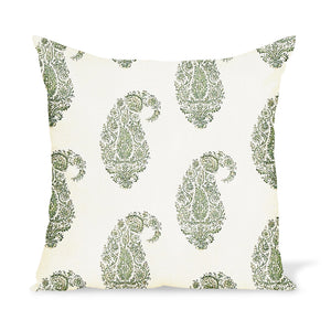 Peter Dunham Textiles Shiraz in Green/Natural Pillow