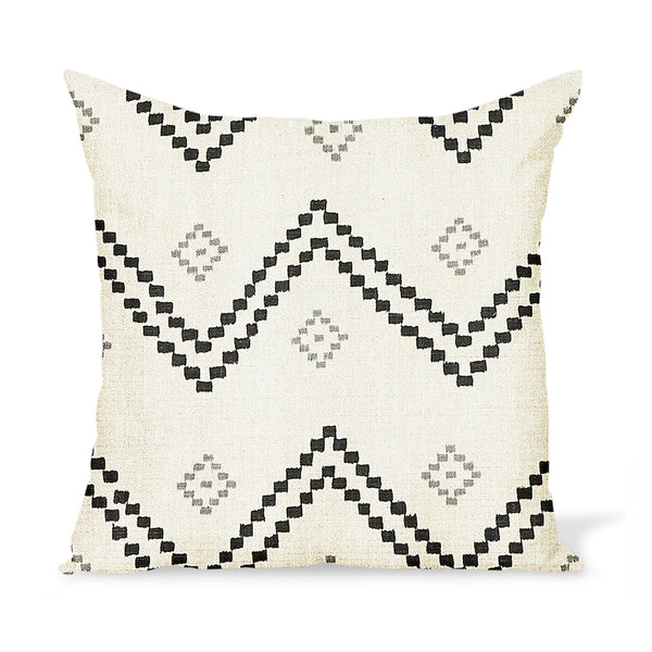 Peter Dunham Textiles Taj in Onyx/Ash Pillow