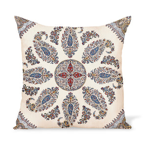 Peter Dunham Textiles Samarkand in Red/Blue Pillow