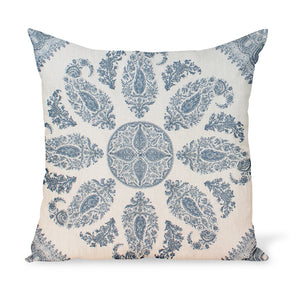 Peter Dunham Textiles Samarkand in Blue/Blue Pillow
