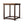 Dark walnut wicker side table from the side, showing woven top and open base.