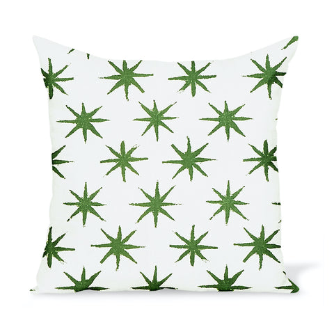 Peter Dunham Textiles Outdoor Starstruck in Green Pillow