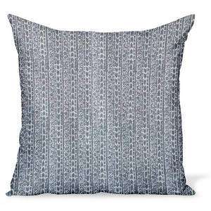 Peter Dunham Textiles Char in Ash Pillow
