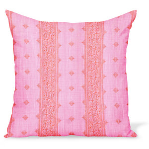 Peter Dunham Textiles Fez Stripe in Pink/Orange Pillow