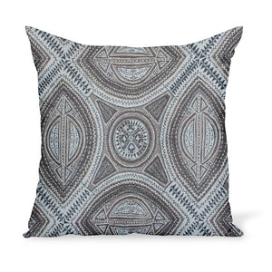 Peter Dunham Textiles Outdoor Sahara in Chocolate Pillow